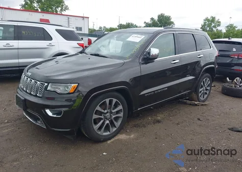 2017 Jeep Grand Cherokee Overland 4X4 z USA, uszkodzony, nr VIN 1C4RJFCG7HC800403